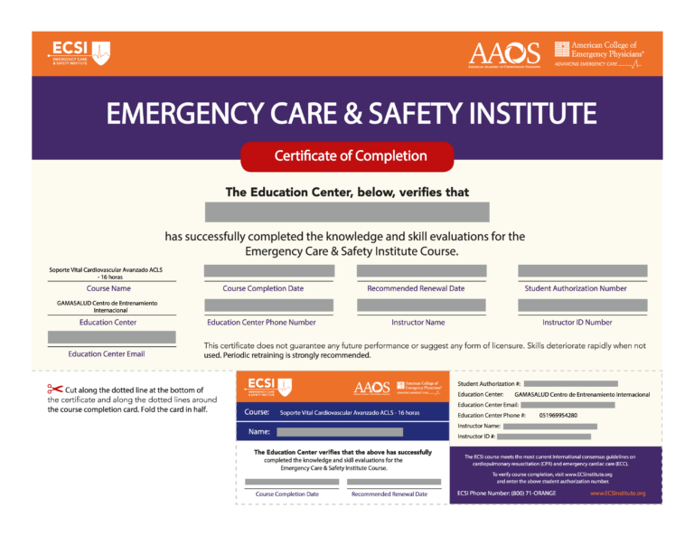 acls certificado para web